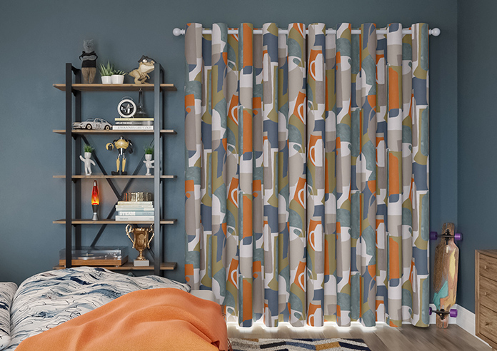 Athena, Steel - Made to Measure Curtains - Image 7